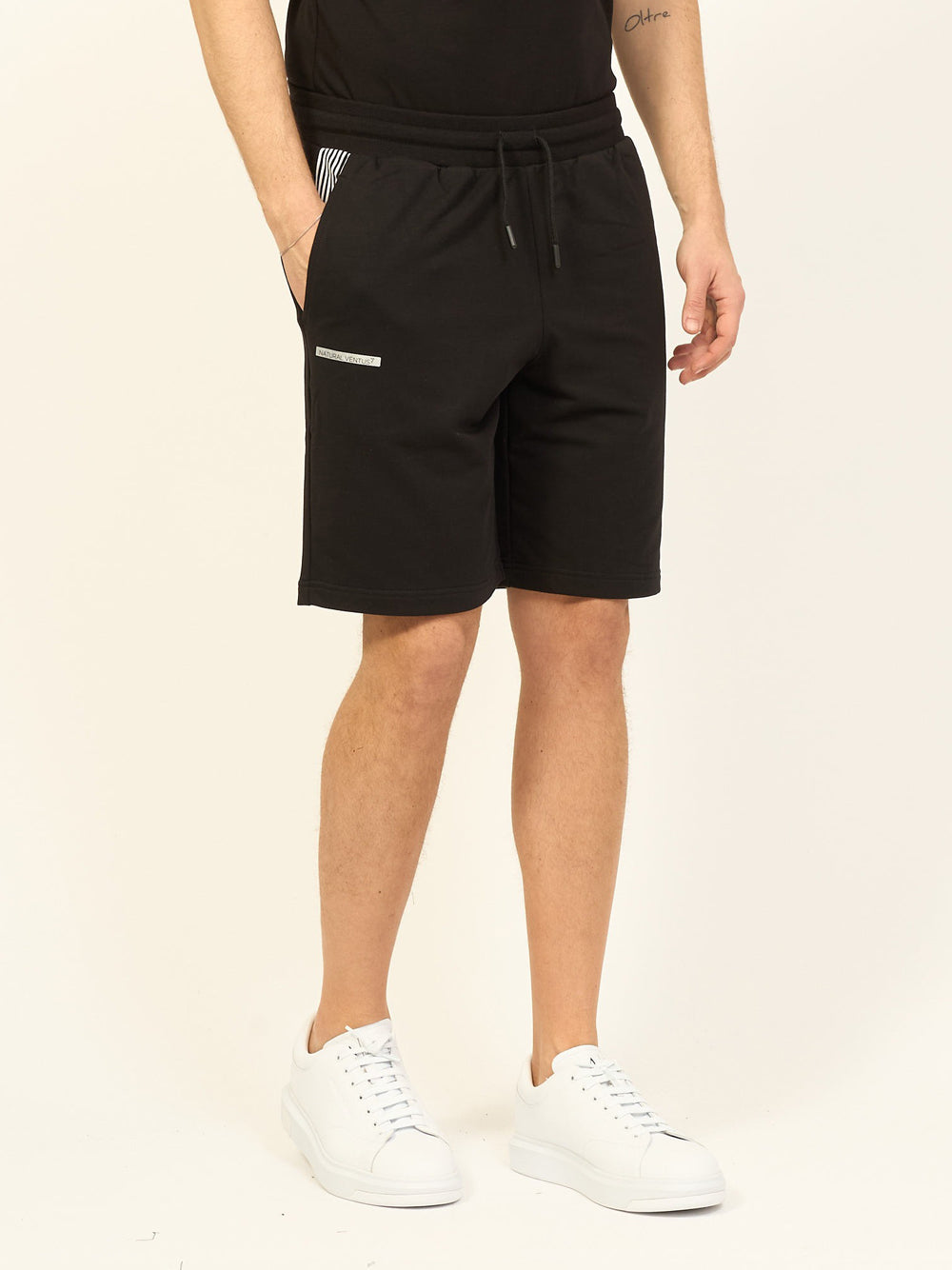 Shorts Sportivi Ea7 da Uomo - Nero