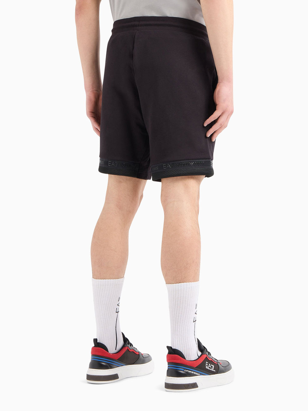 Shorts Sportivi Ea7 da Uomo - Nero