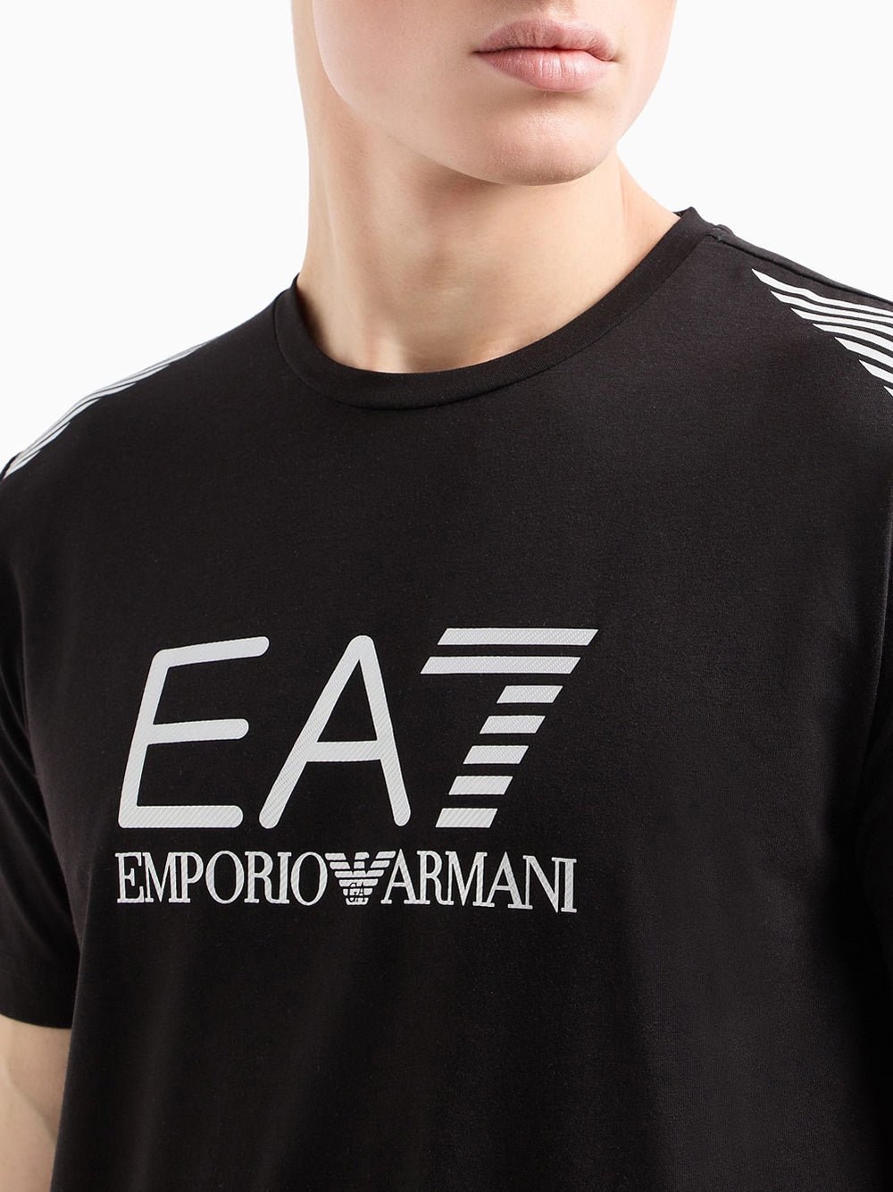 T-shirt Ea7 da Uomo - Nero