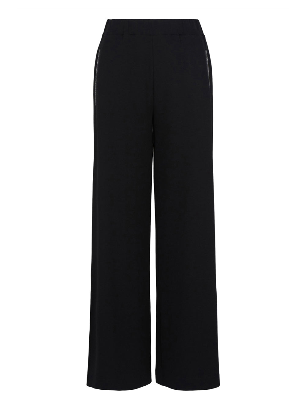 Pantalone Tuta Palazzo Ea7 da Donna - Nero