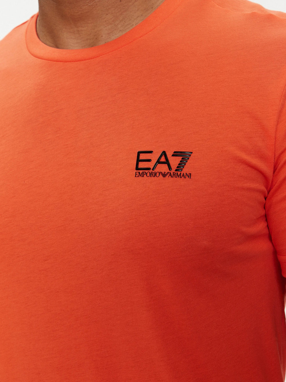 T-shirt Ea7 da Uomo - Arancione