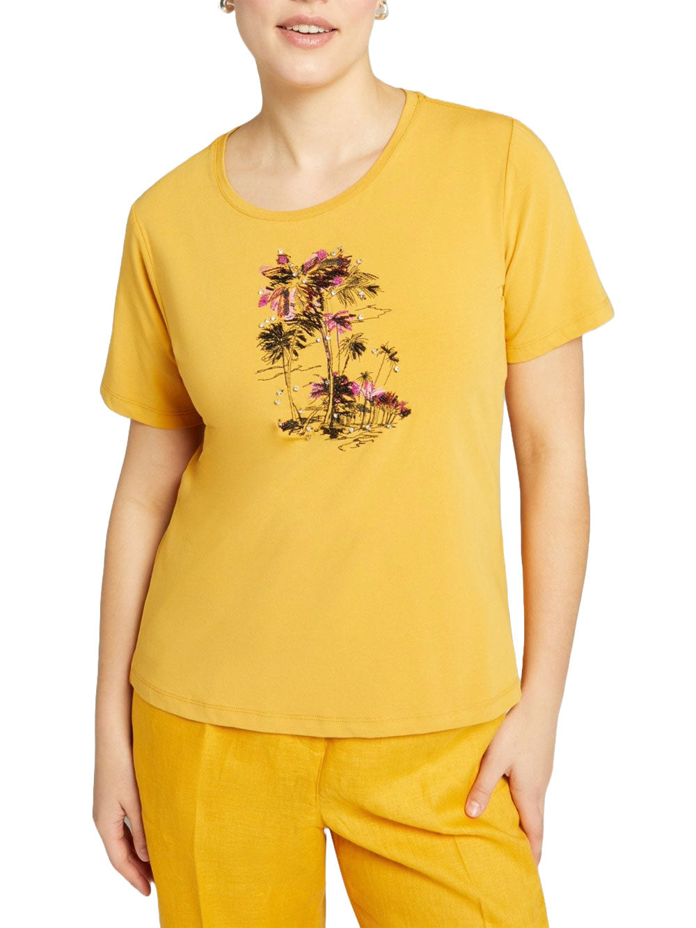 T-shirt Elena Mirò da Donna - Giallo