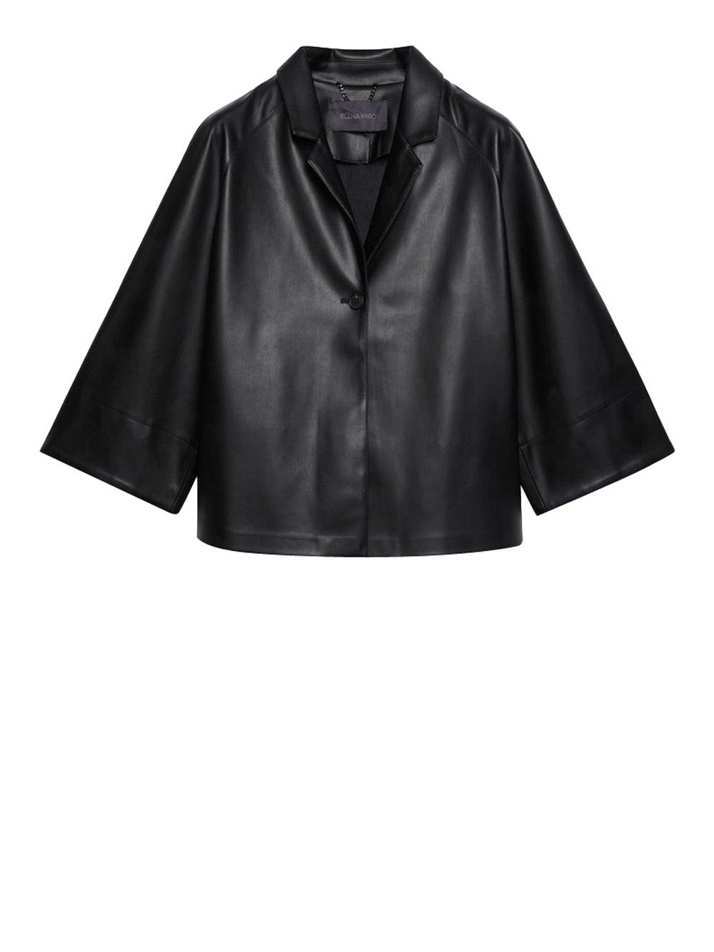 Blazer Elena Mirò Ecopelle da Donna - Nero