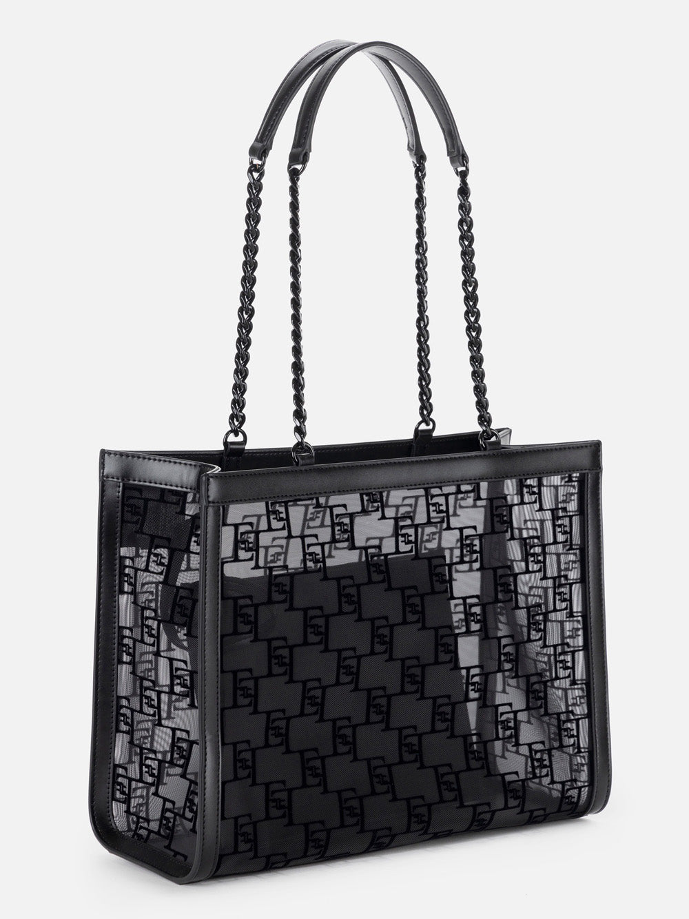 Borsa Shopper Elisabetta Franchi da Donna - Nero