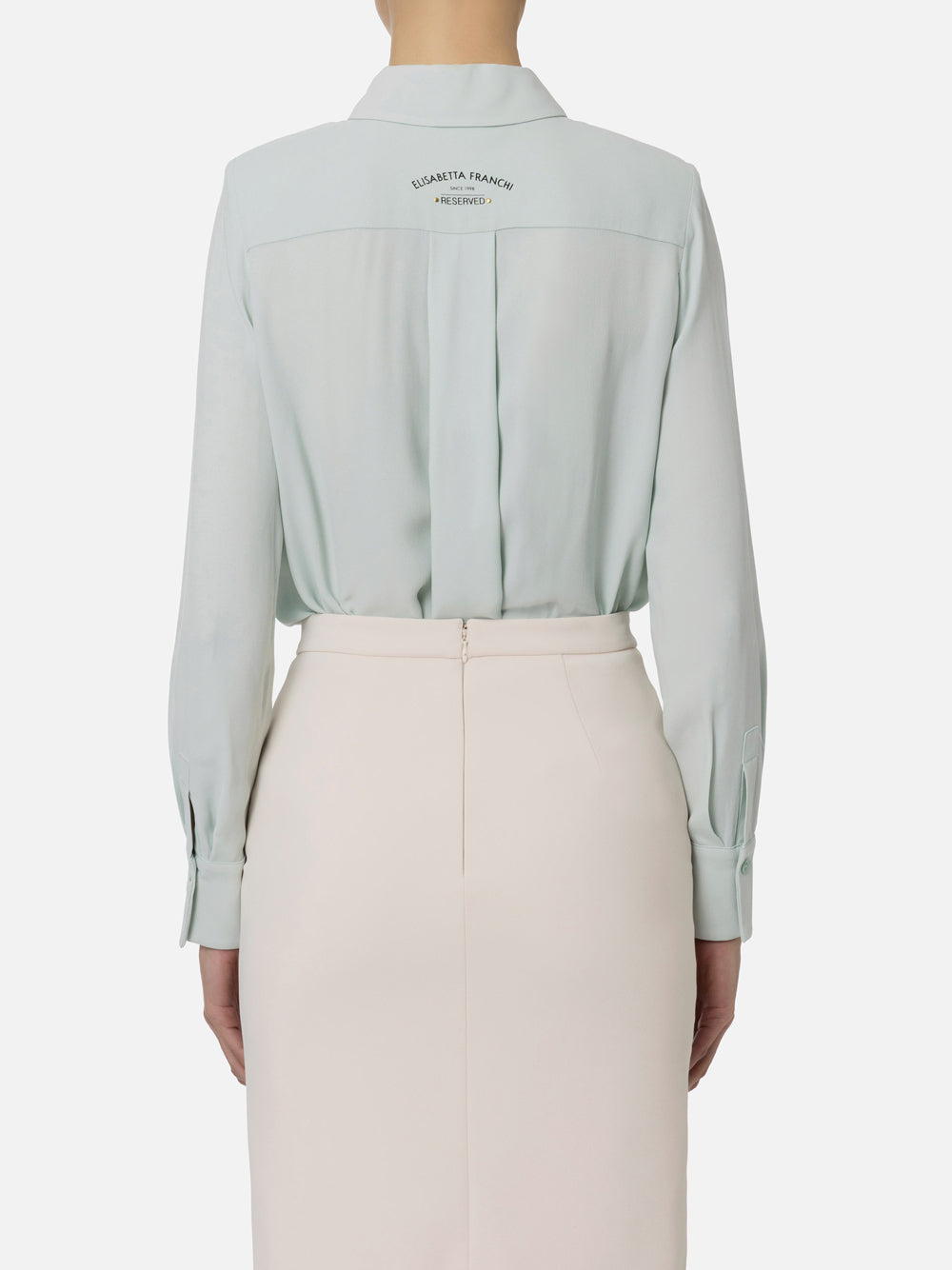 Camicia Elisabetta Franchi da Donna - Acqua Celeste