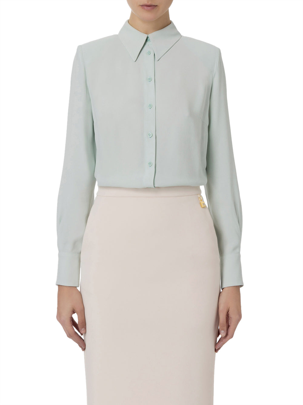 Camicia Elisabetta Franchi da Donna - Acqua Celeste