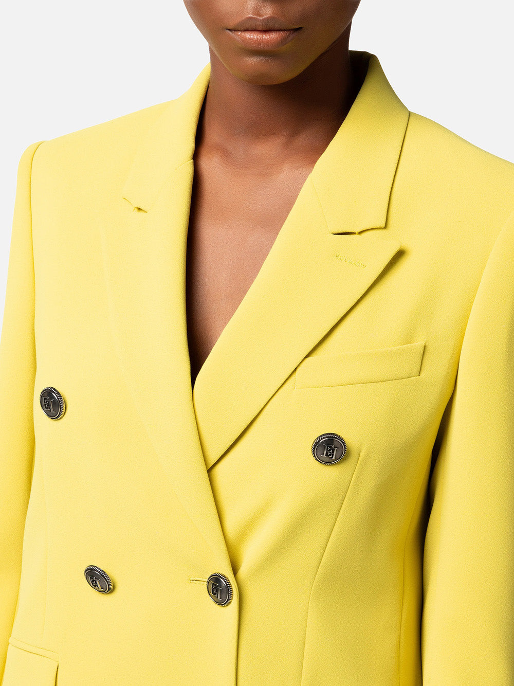 Blazer Elisabetta Franchi da Donna - Cedro Giallo