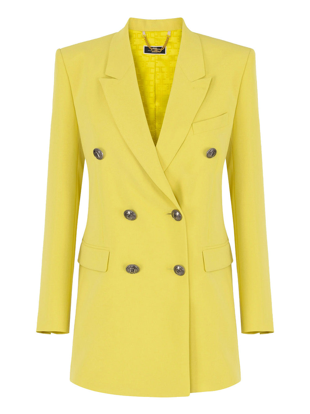 Blazer Elisabetta Franchi da Donna - Cedro Giallo