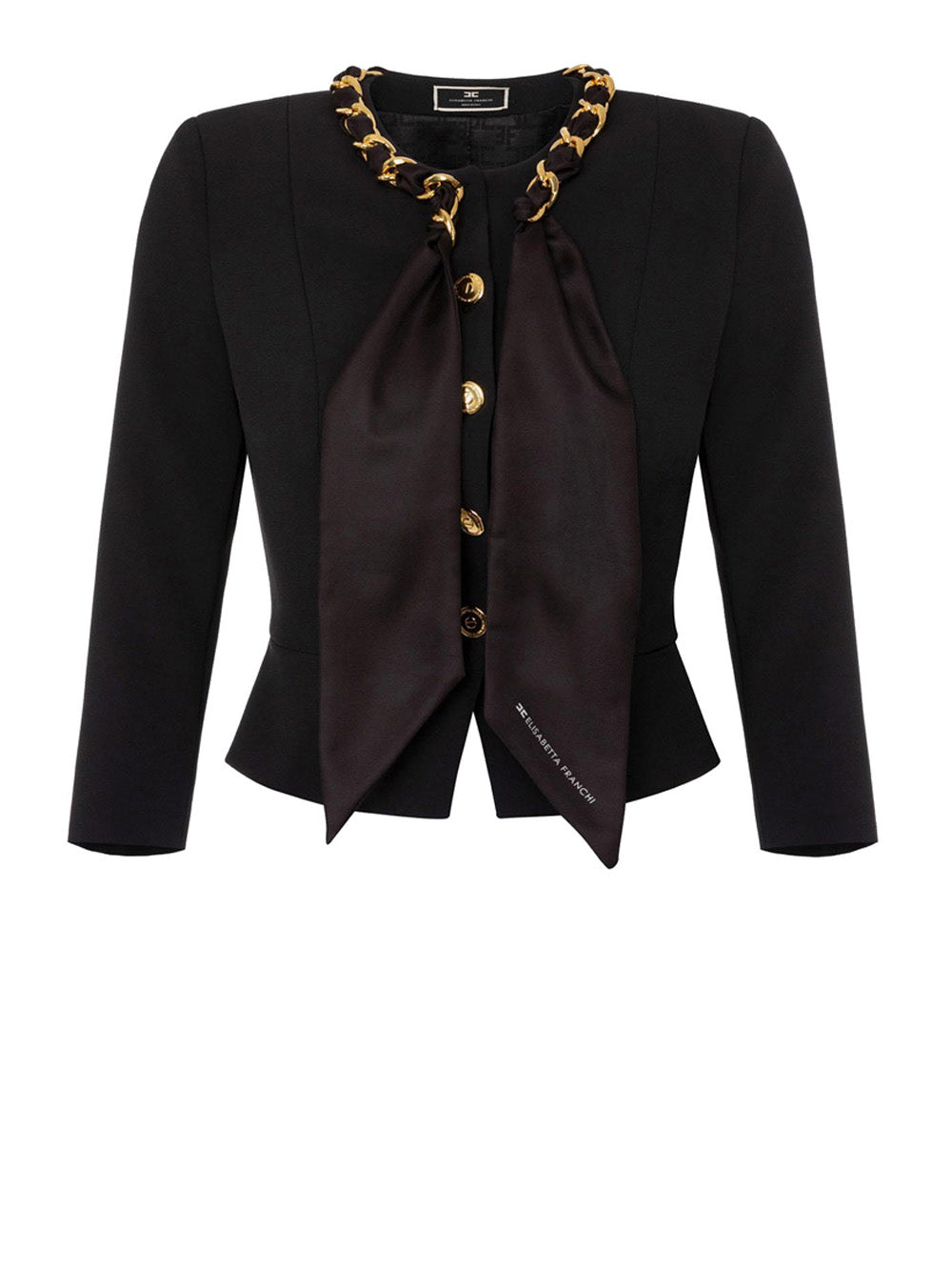 Blazer Elisabetta Franchi da Donna - Nero