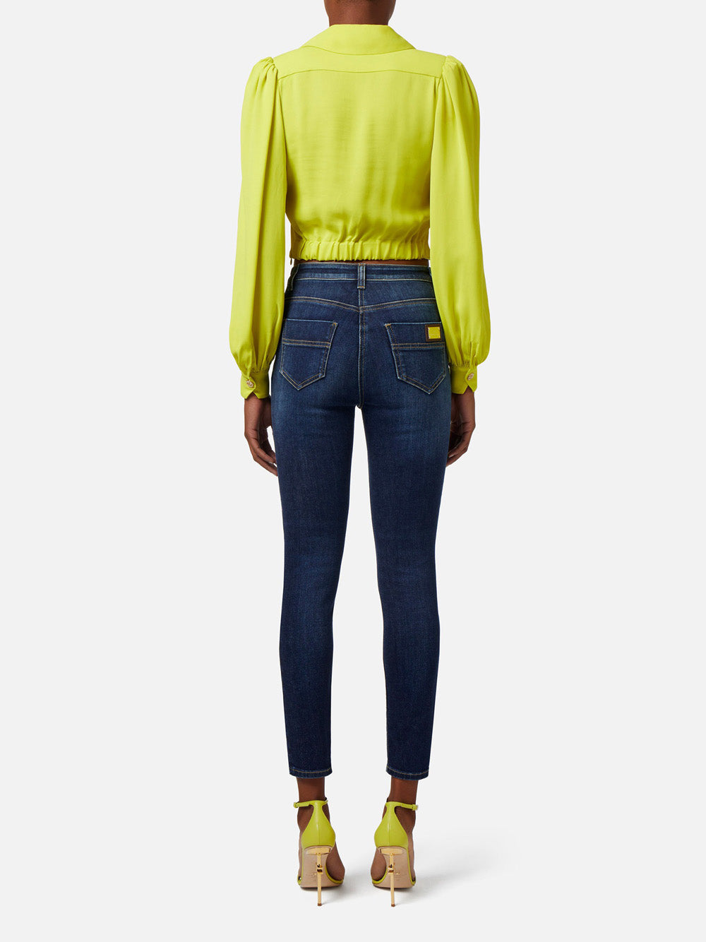 Jeans Skinny Elisabetta Franchi da Donna - Denim