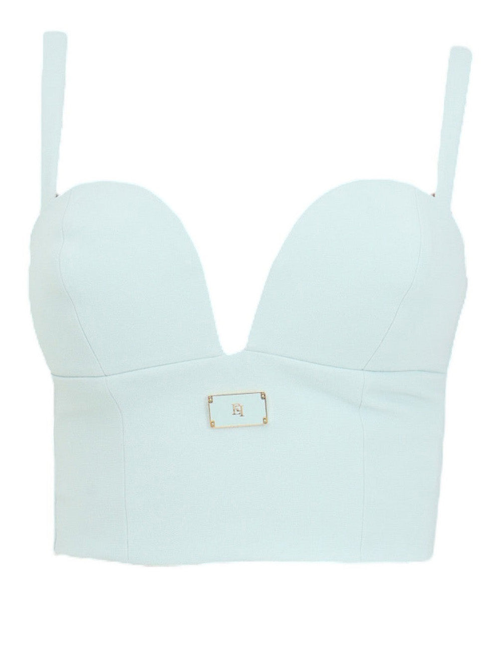 Top Elisabetta Franchi da Donna - Acqua Celeste