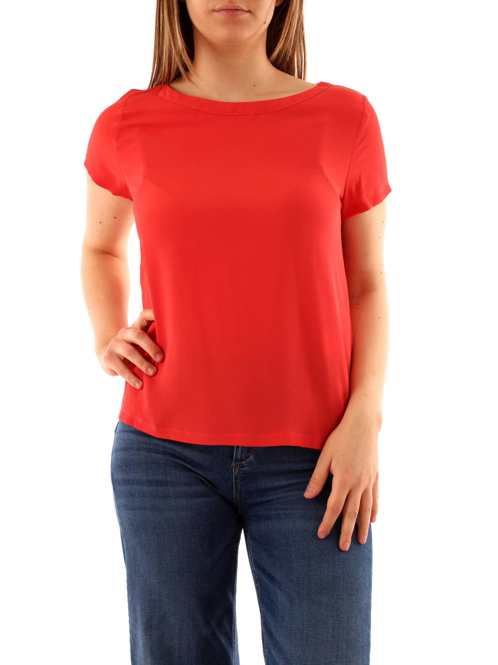 T-shirt Emme Marella Macigno da Donna - Rosso