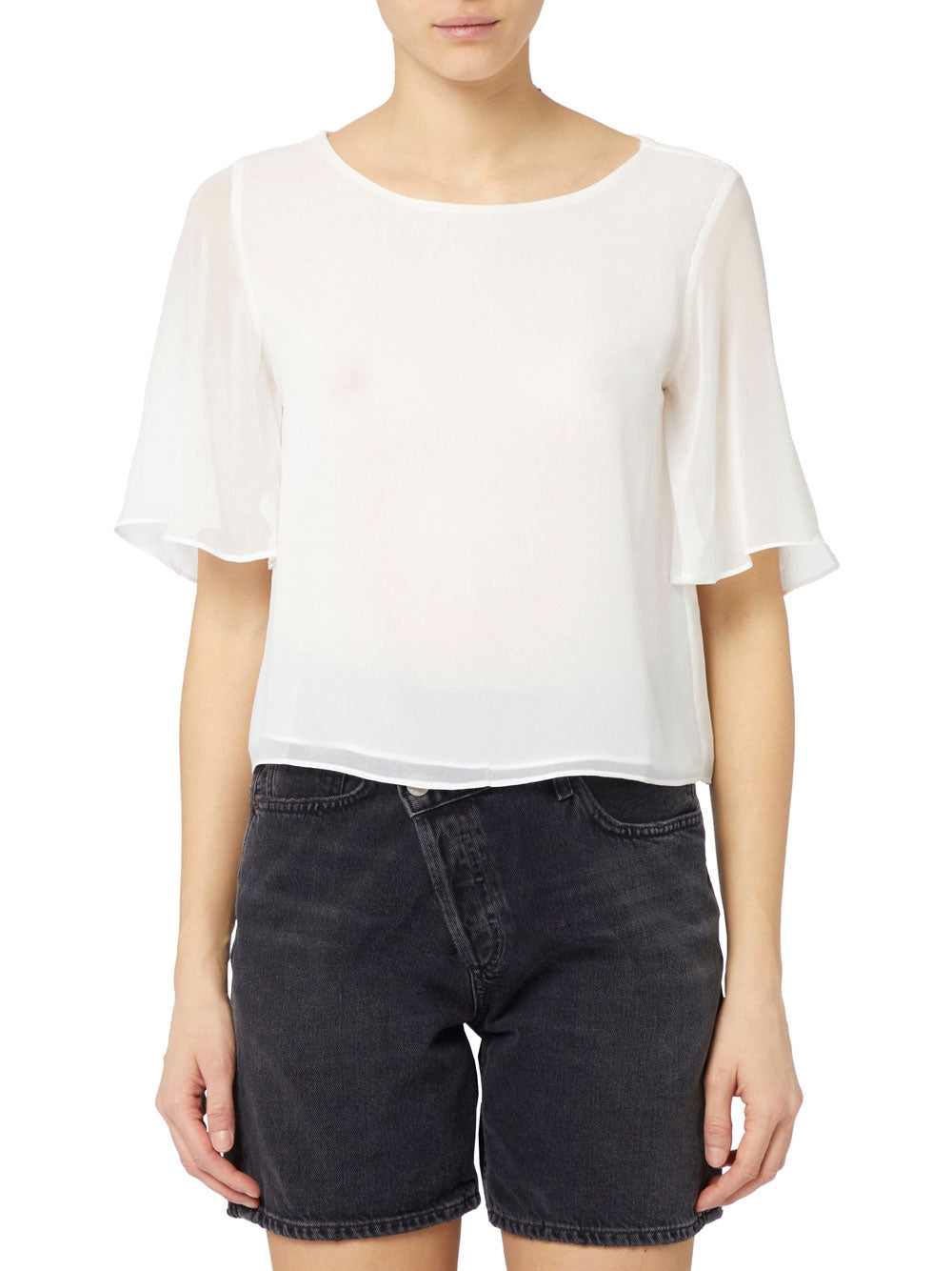 Blusa Emme Marella Fleur da Donna - Bianco