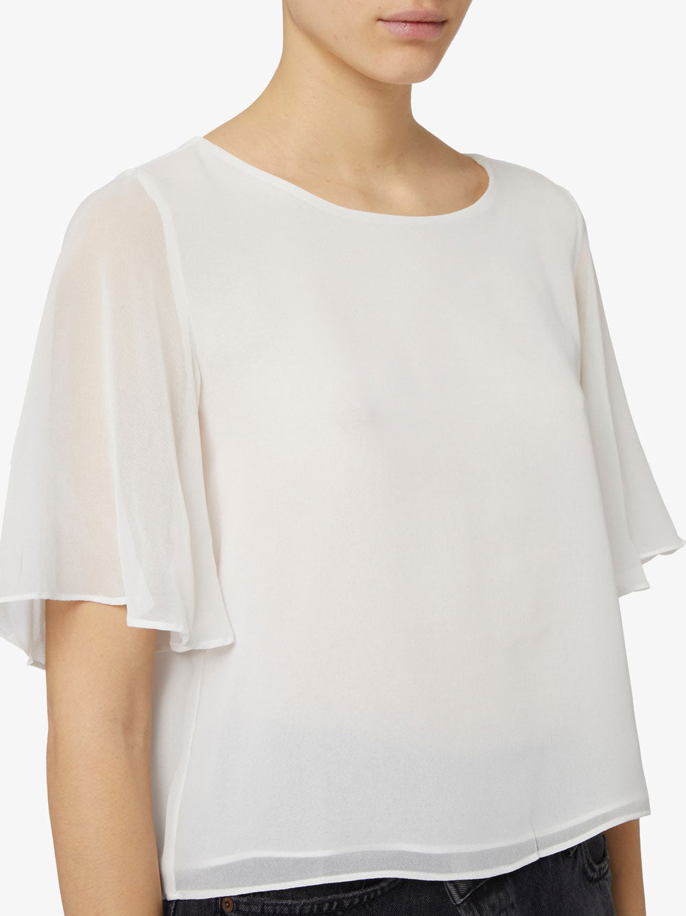 Blusa Emme Marella Fleur da Donna - Bianco