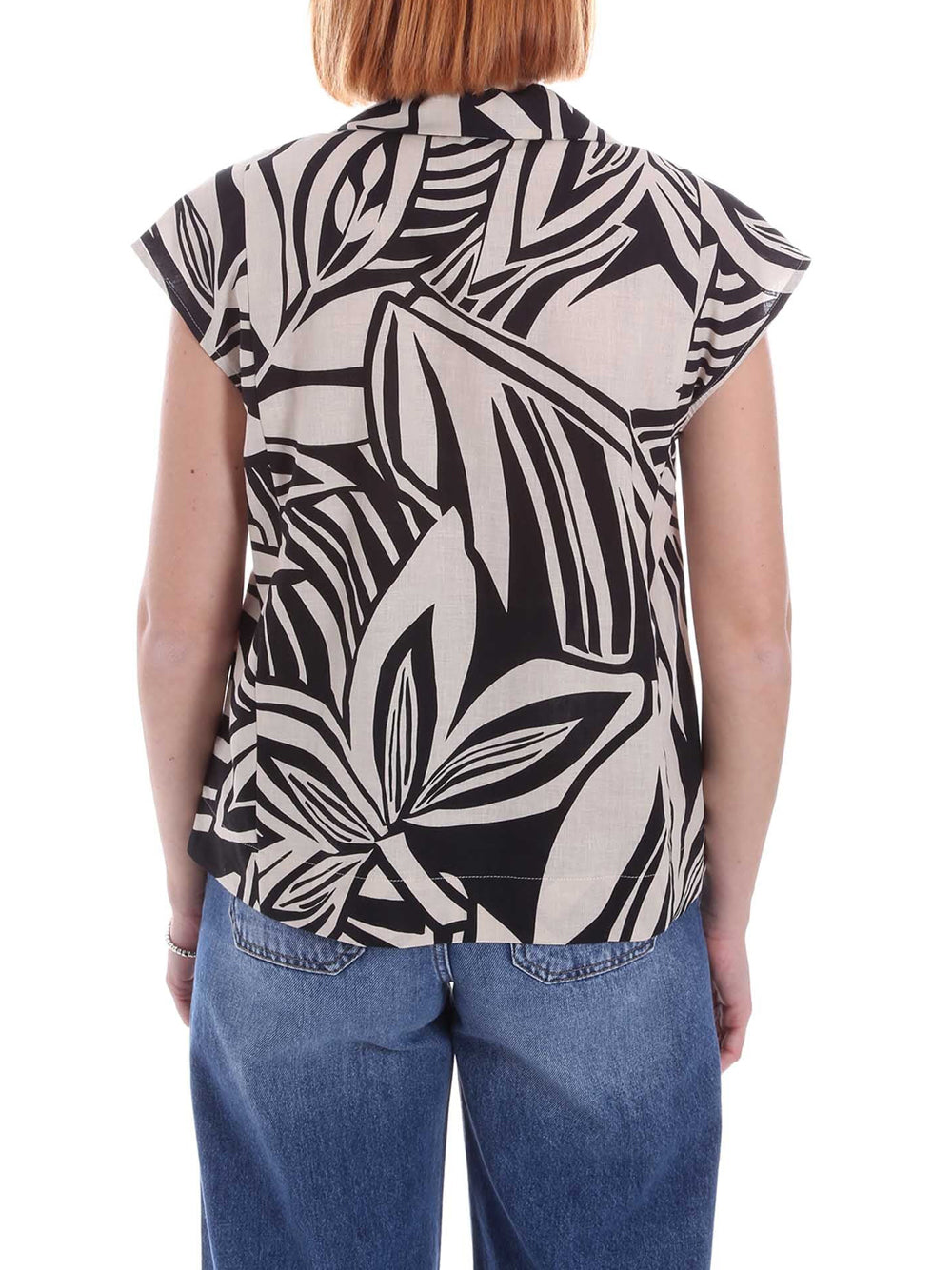 Blusa Emme Marella Bali da Donna - Nero