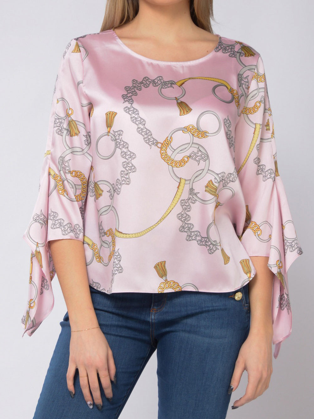 Blusa Emme Marella Nabarro da Donna - Rosa