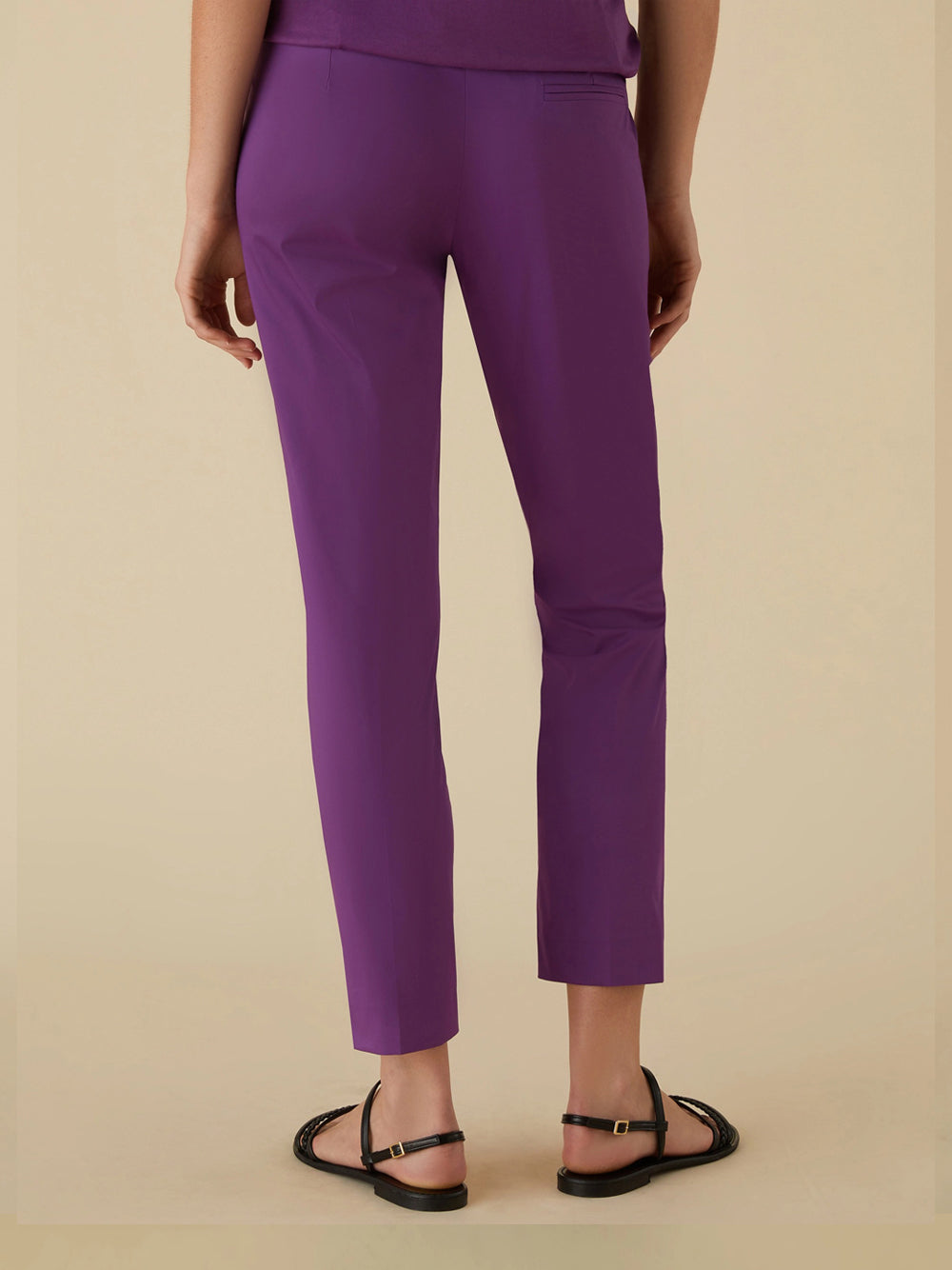 Pantalone Capri Emme Marella Colle da Donna - Viola