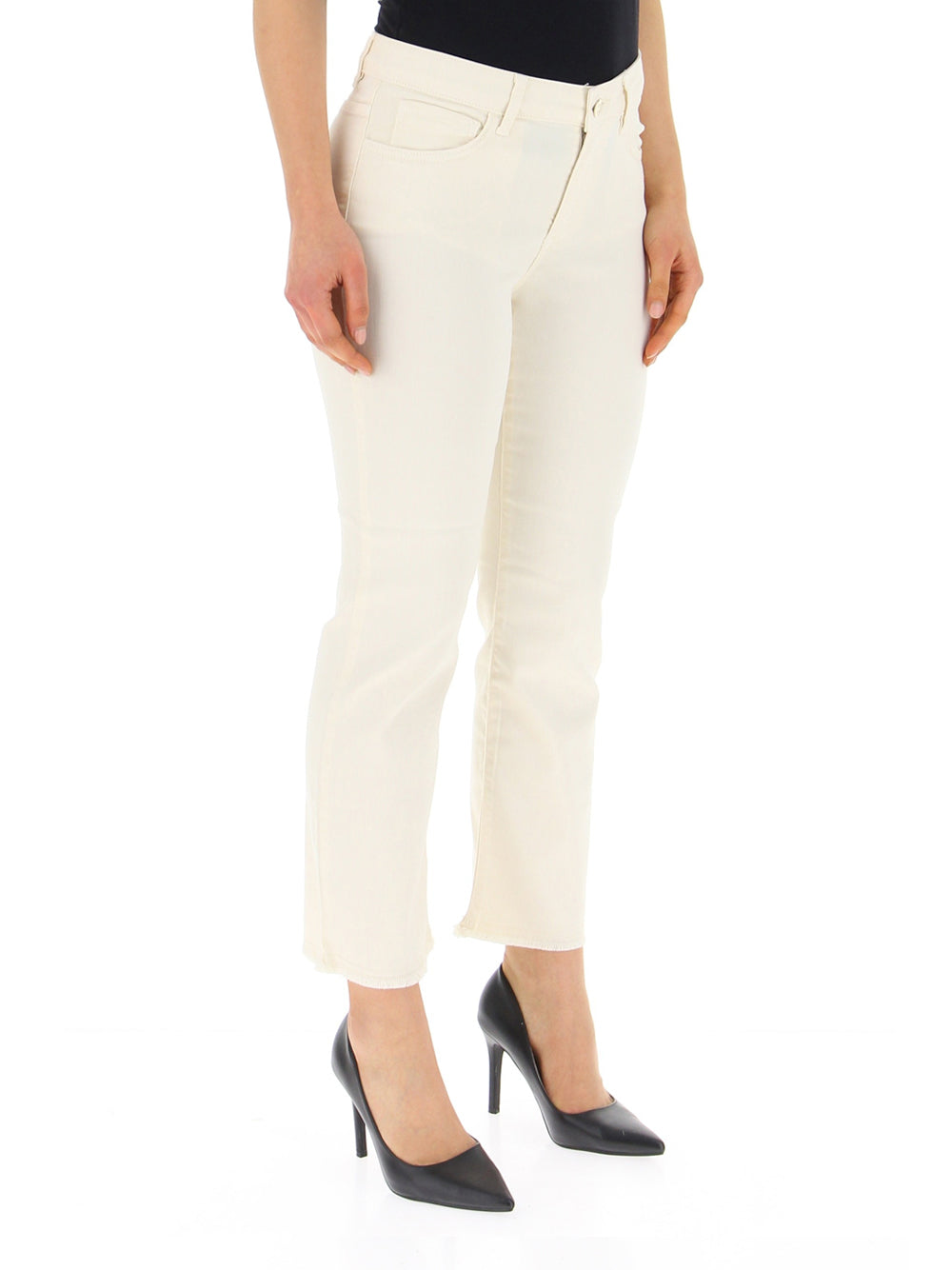 Pantalone Zampa Emme Marella Page da Donna - Bianco