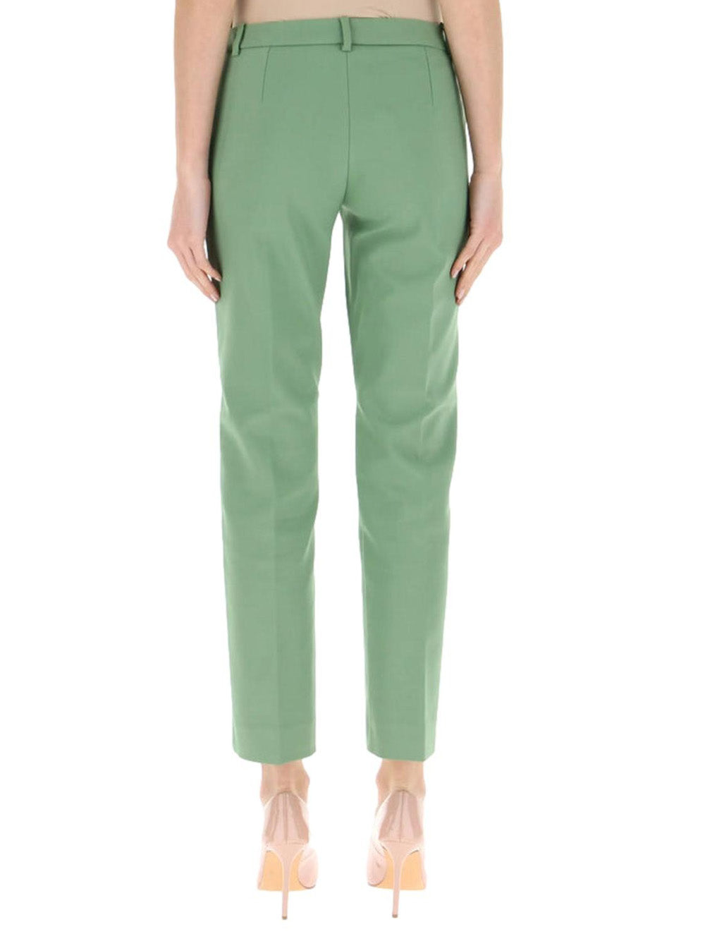 Pantalone Chino Emme Marella Slim Valenza da Donna - Verde