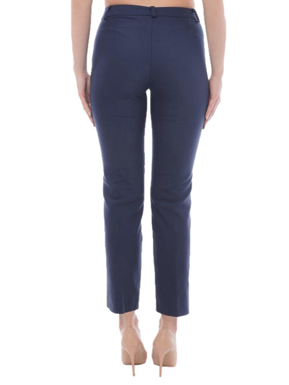 Pantalone Chino Emme Marella Slim Valenza da Donna - Blu