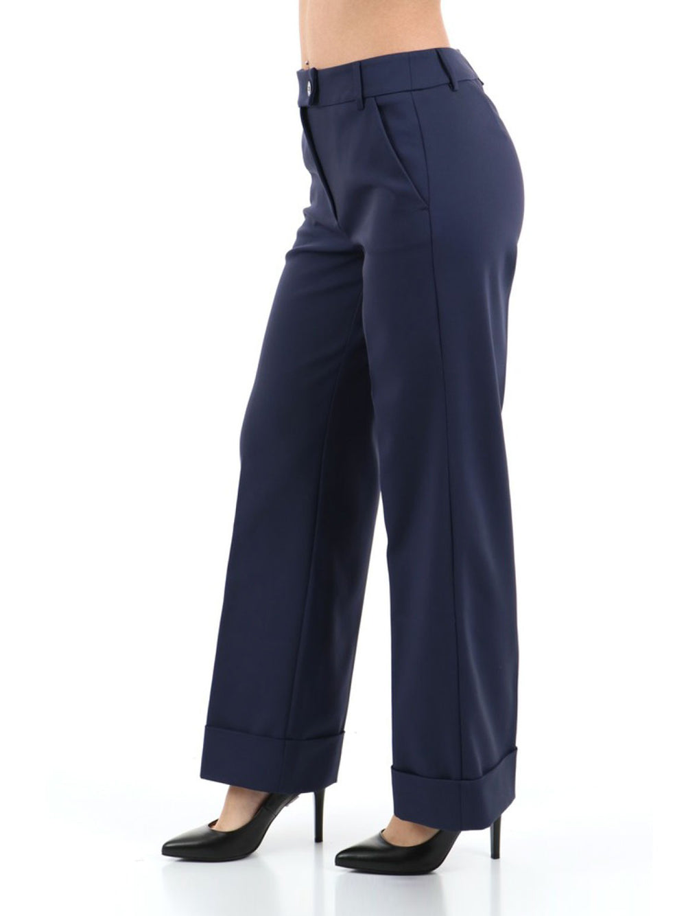 Pantalone Palazzo Emme Marella Ely da Donna - Blu