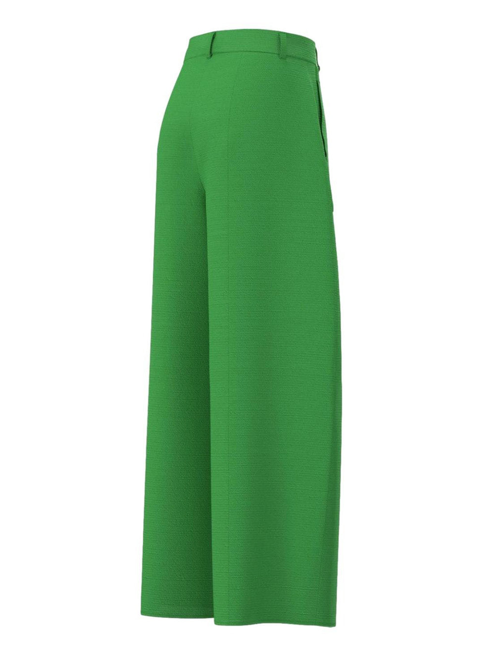 Pantalone Palazzo Emme Marella Lallo da Donna - Verde