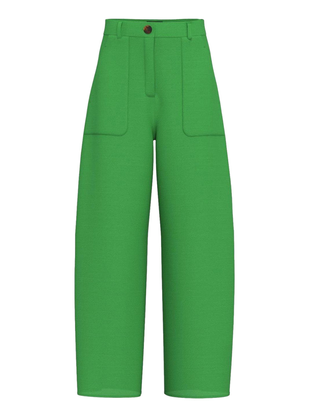 Pantalone Palazzo Emme Marella Lallo da Donna - Verde