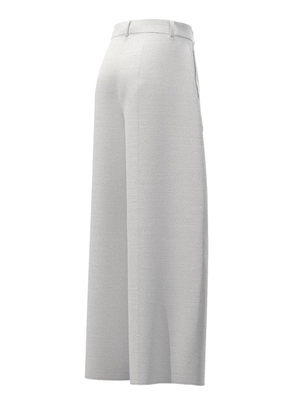 Pantalone Palazzo Emme Marella Lallo da Donna - Bianco