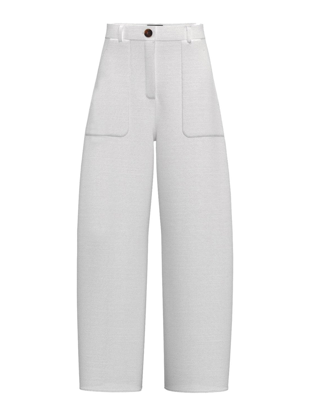 Pantalone Palazzo Emme Marella Lallo da Donna - Bianco