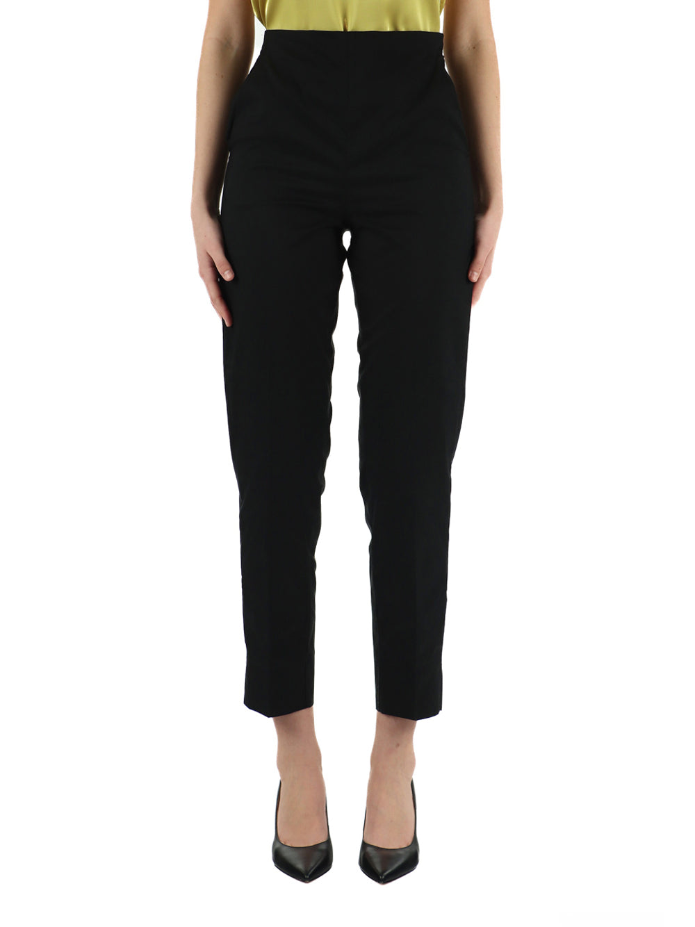 Pantalone Chino Emme Marella Bonus da Donna - Nero