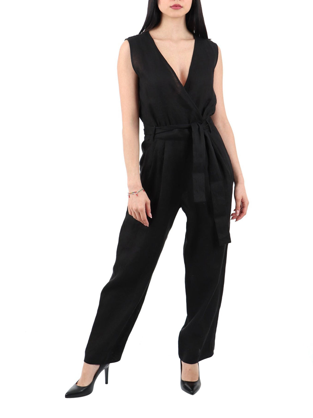 Jumpsuit Emme Marella Werner da Donna - Nero