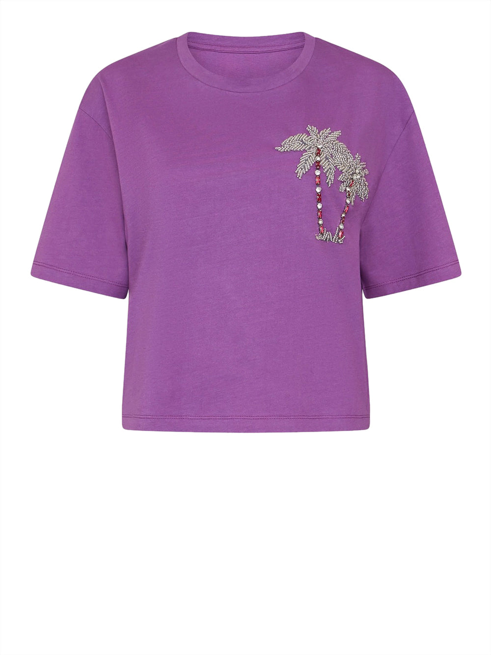 T-shirt Emme Marella Avion da Donna - Viola