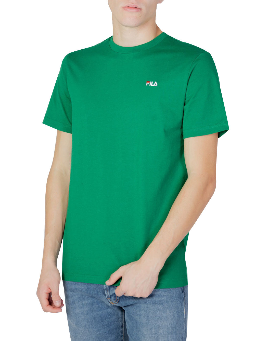 T-shirt Fila Berloz da Uomo - Verde