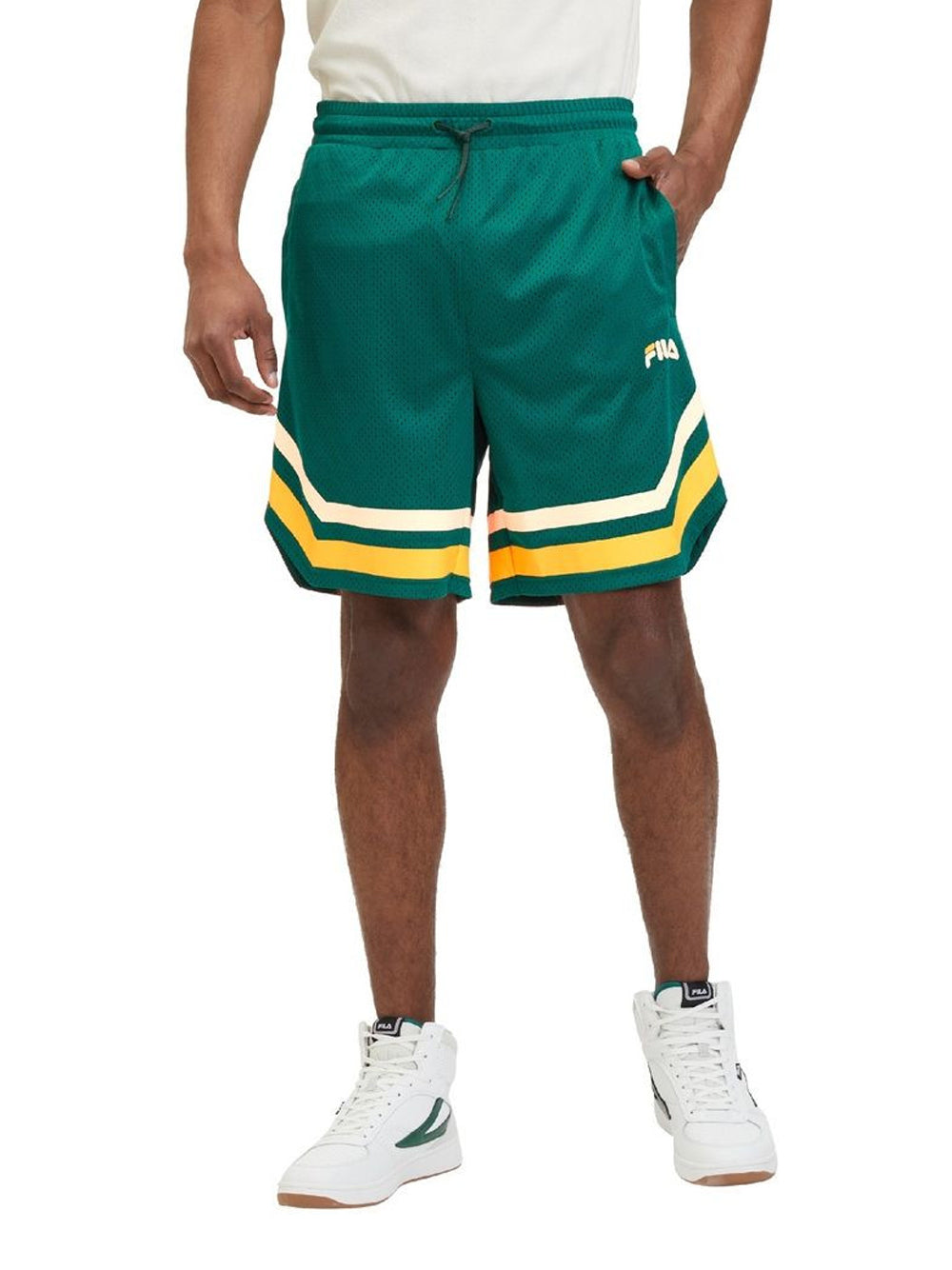 Shorts Sportivi Fila da Uomo - Verde