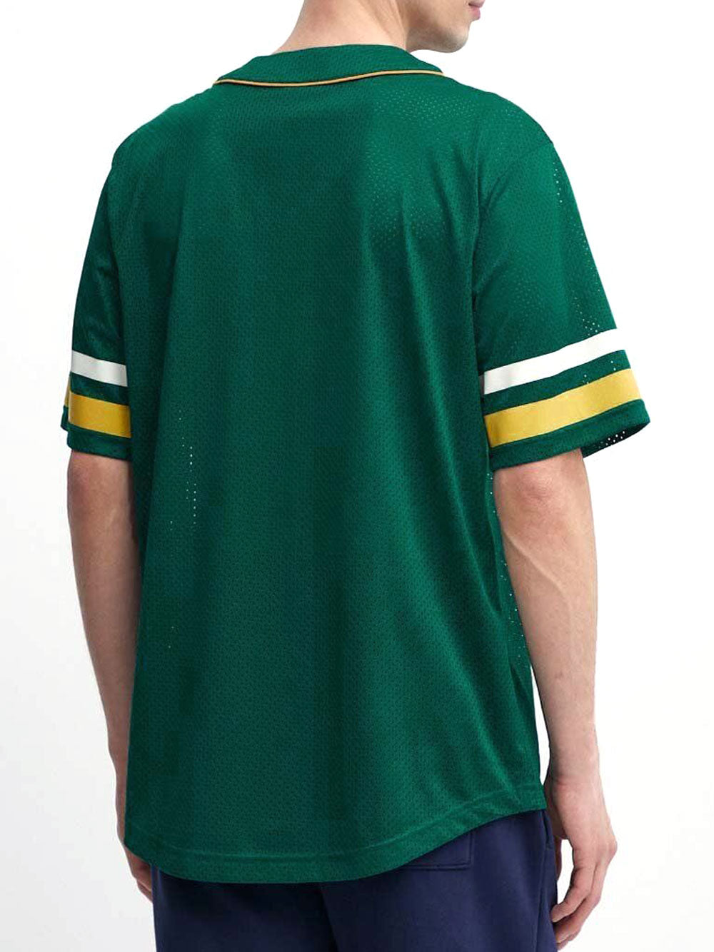 T-shirt Fila Lashio Baseball da Uomo - Verde