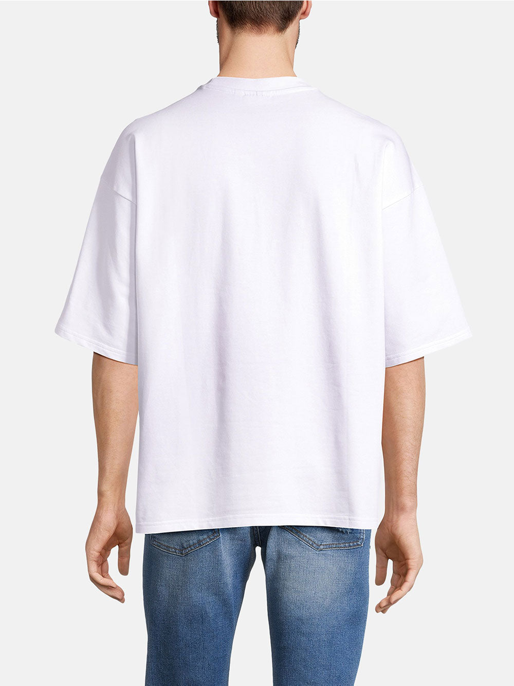 T-shirt Fila Lowell da Uomo - Bianco