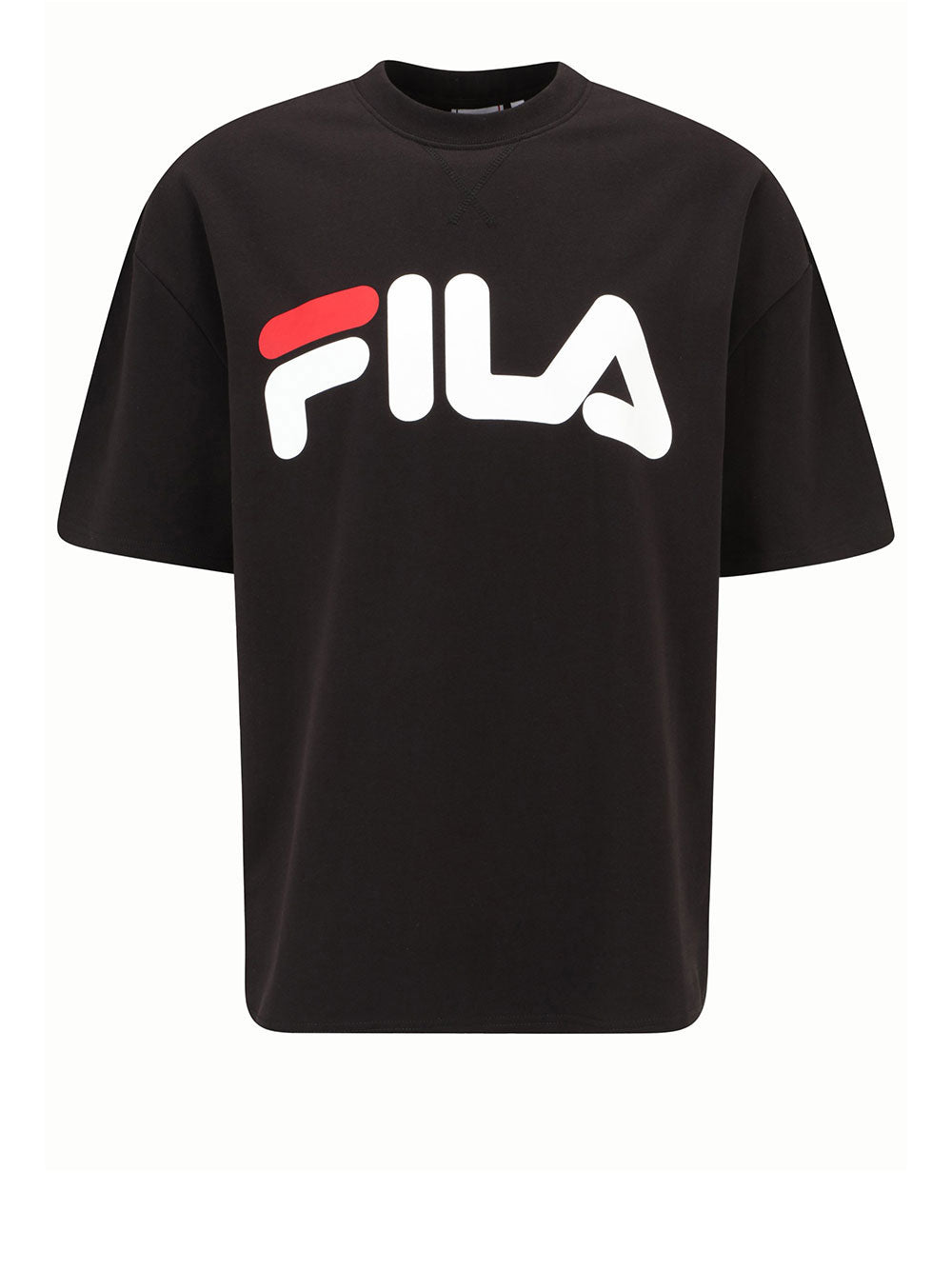 T-shirt Fila Lowell Oversized da Uomo - Nero