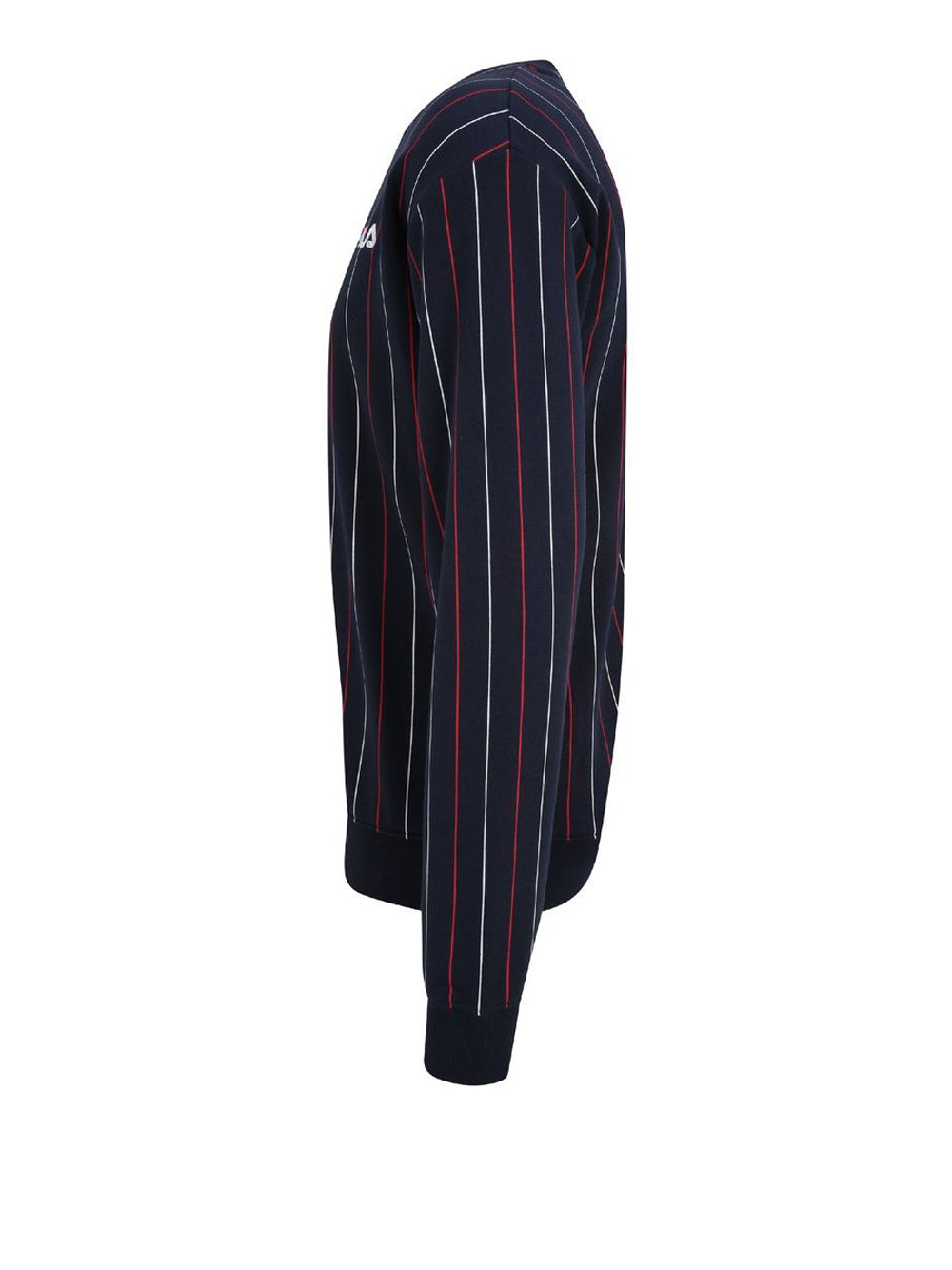 Felpa Fila Lobito Pinstriped da Uomo - Blu