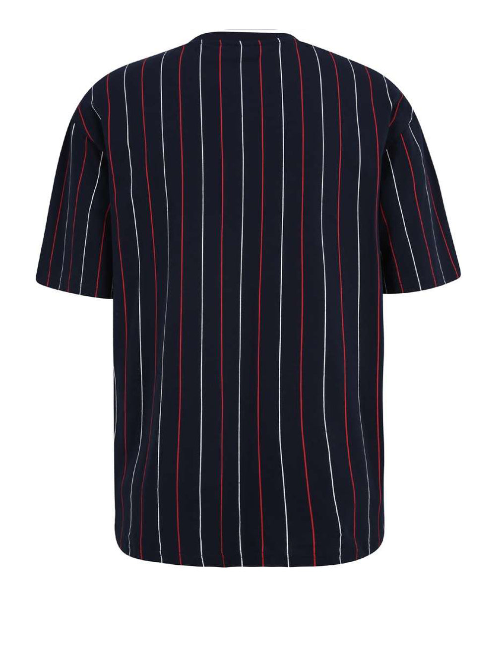 T-shirt Fila Lobito Pinstriped da Uomo - Blu