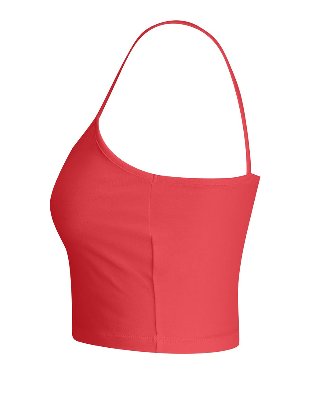 Top Fila Loni Cropped da Donna - Rosso