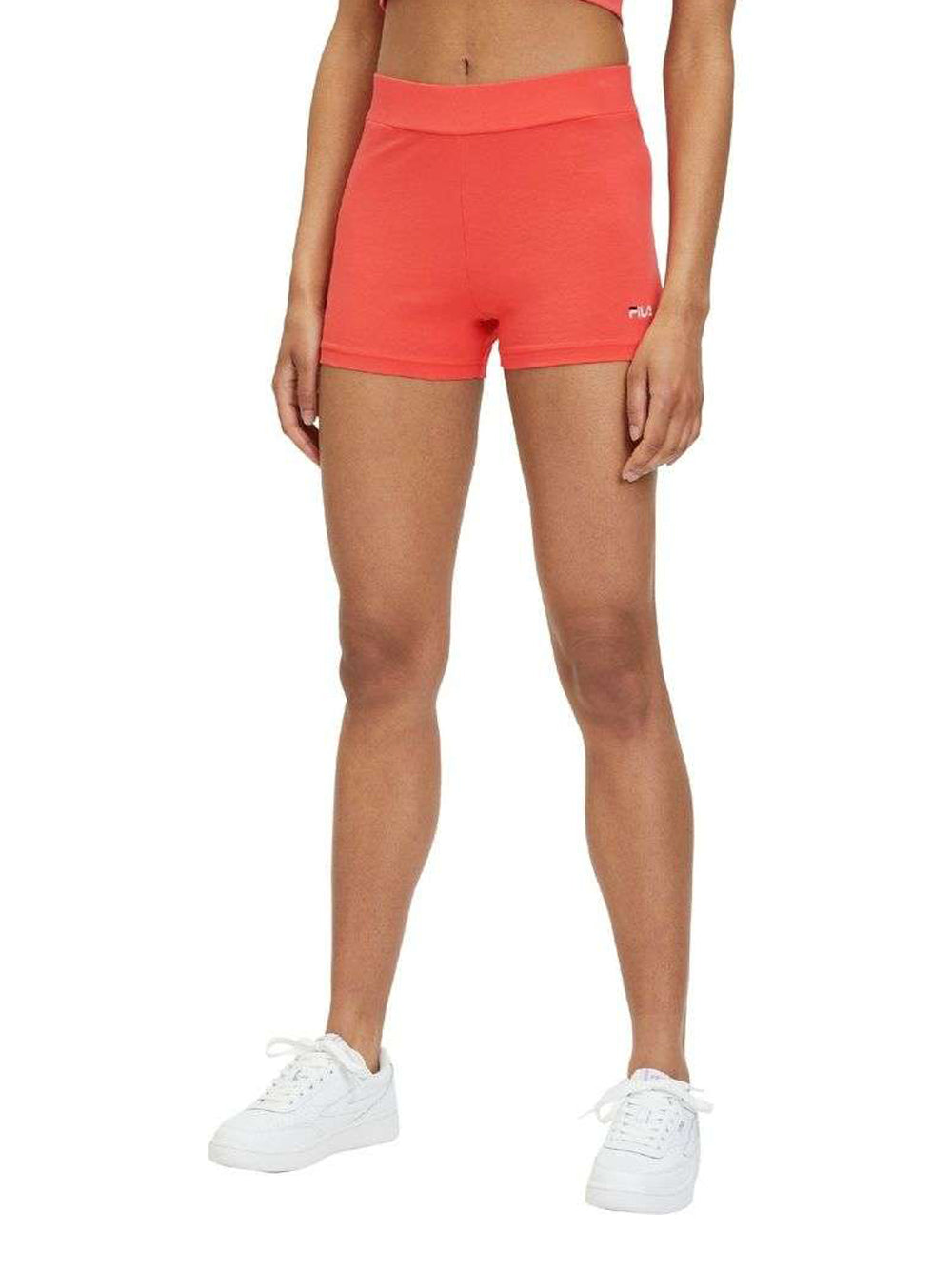 Shorts Sportivi Fila Lalitpur Cycling da Donna - Rosso