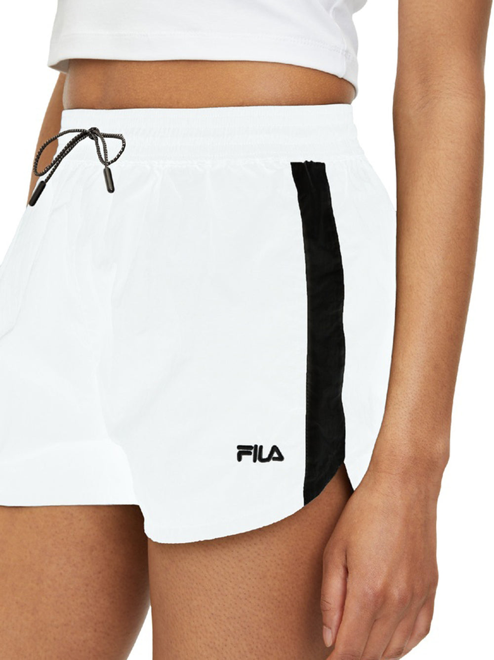 Shorts Sportivi Fila Limassol da Donna - Bianco