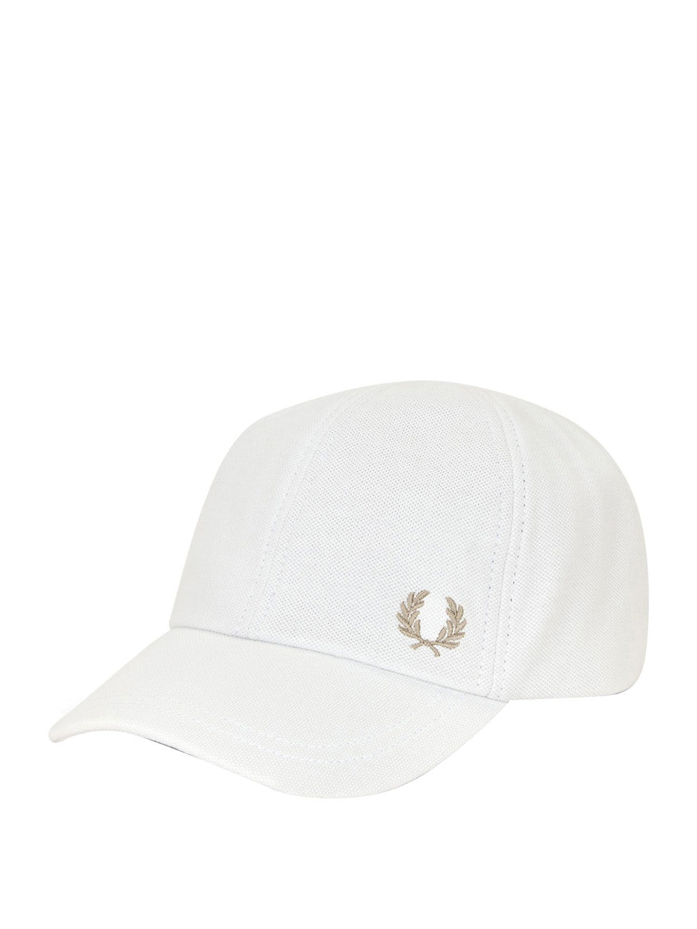 Berretto con Visiera Fred Perry Pique Classic Unisex - Bianco