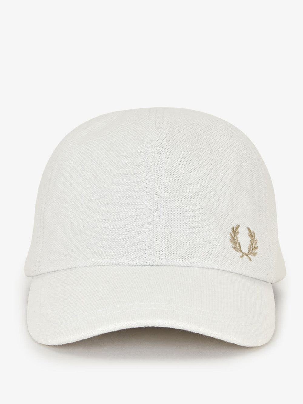 Berretto con Visiera Fred Perry Pique Classic Unisex - Bianco