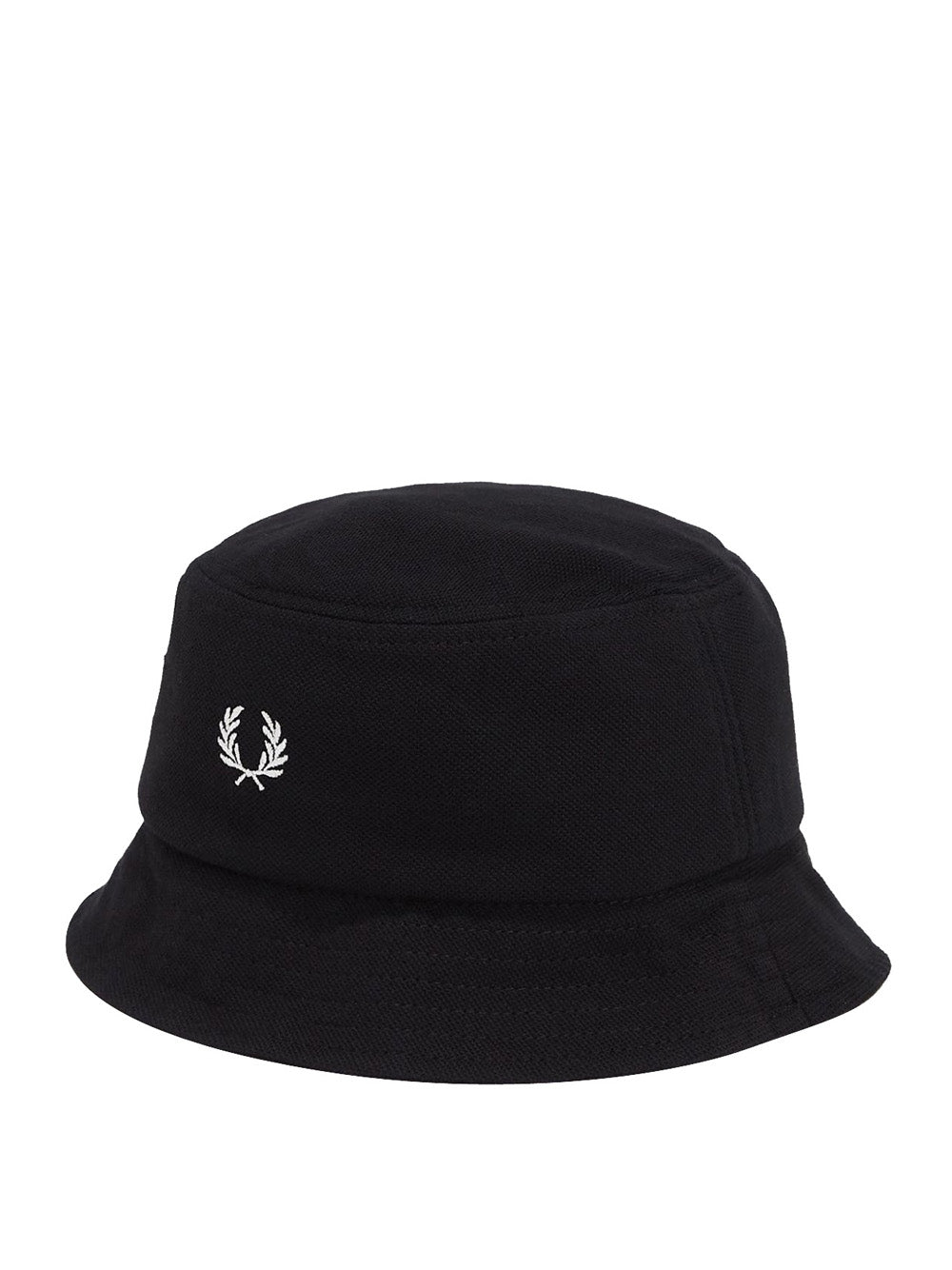 Berretto Fred Perry Pique Bucket Unisex - Nero