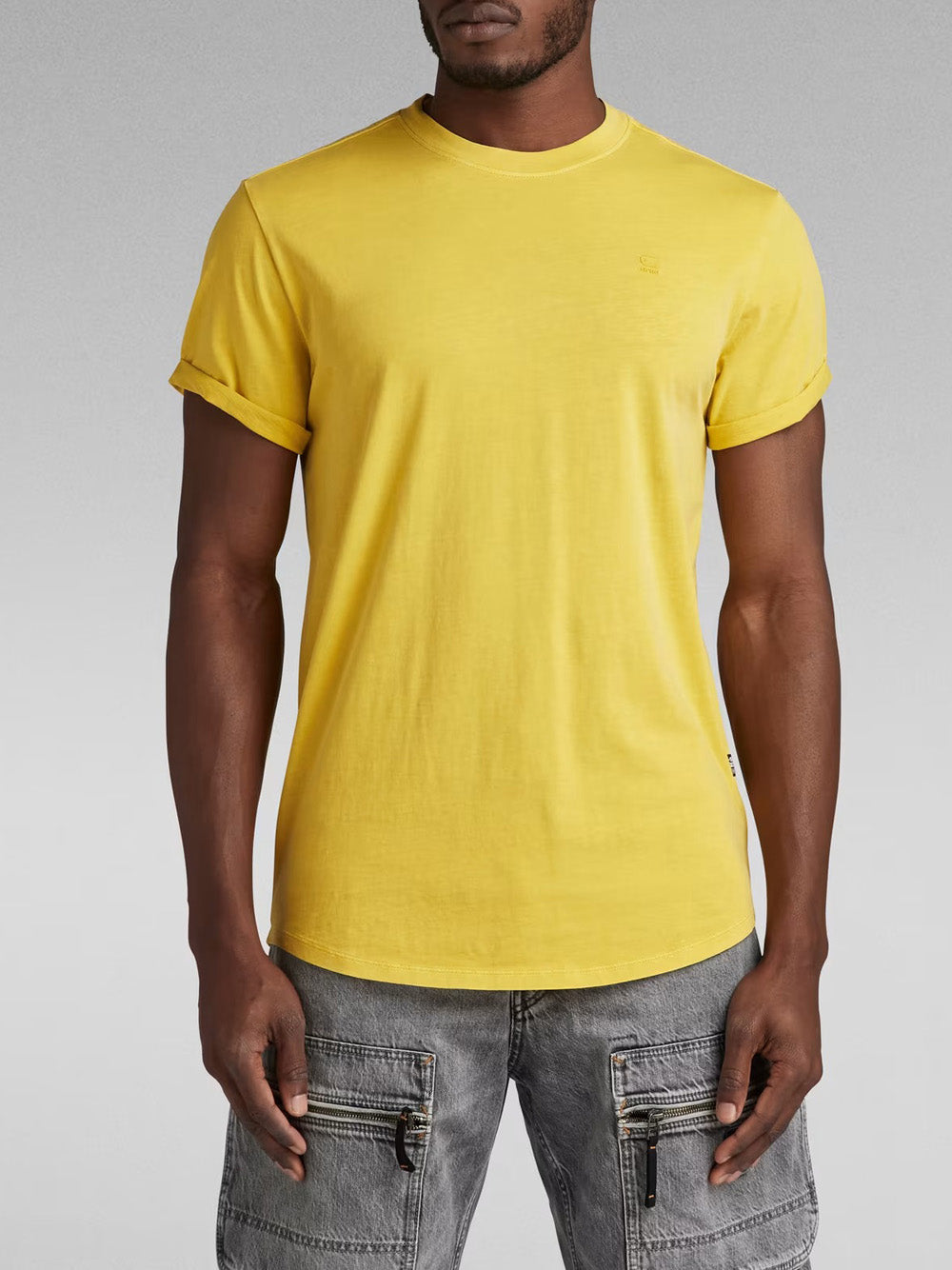 T-shirt G-star Lash da Uomo - Giallo