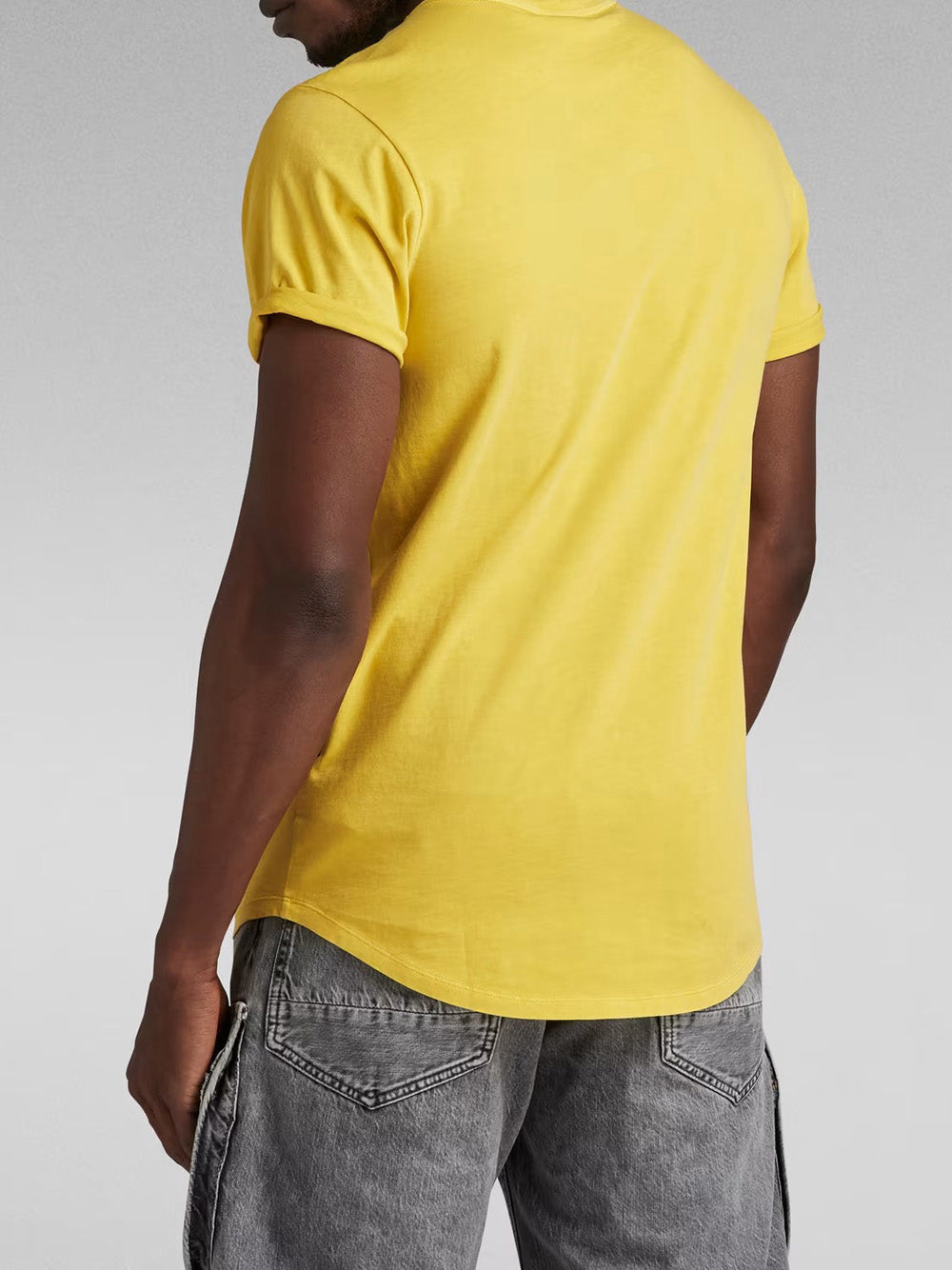 T-shirt G-star Lash da Uomo - Giallo