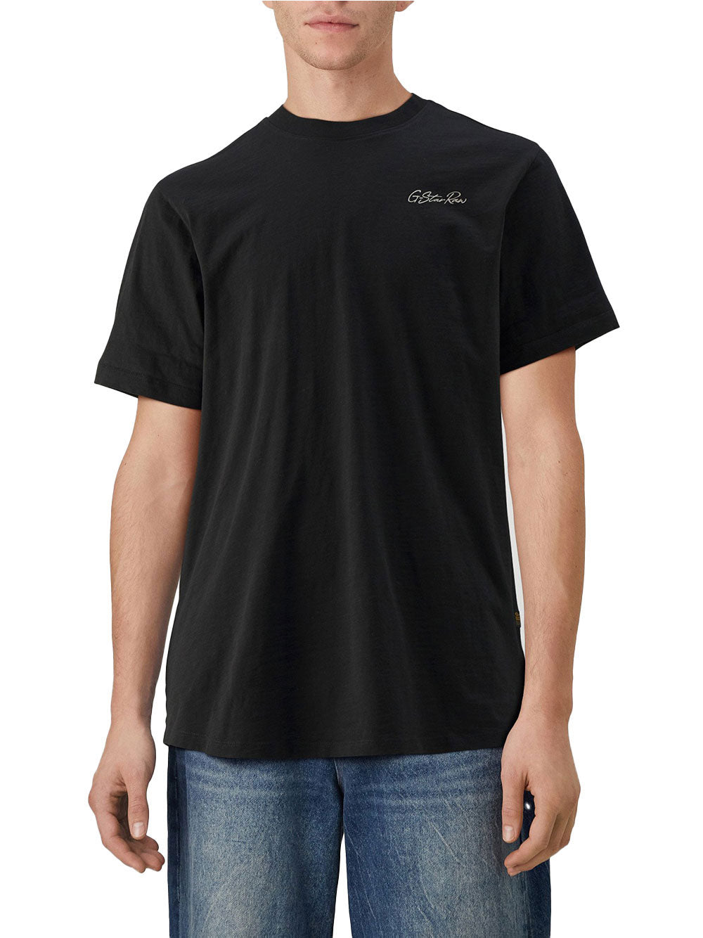 T-shirt G-star Back Gr Lash da Uomo - Nero