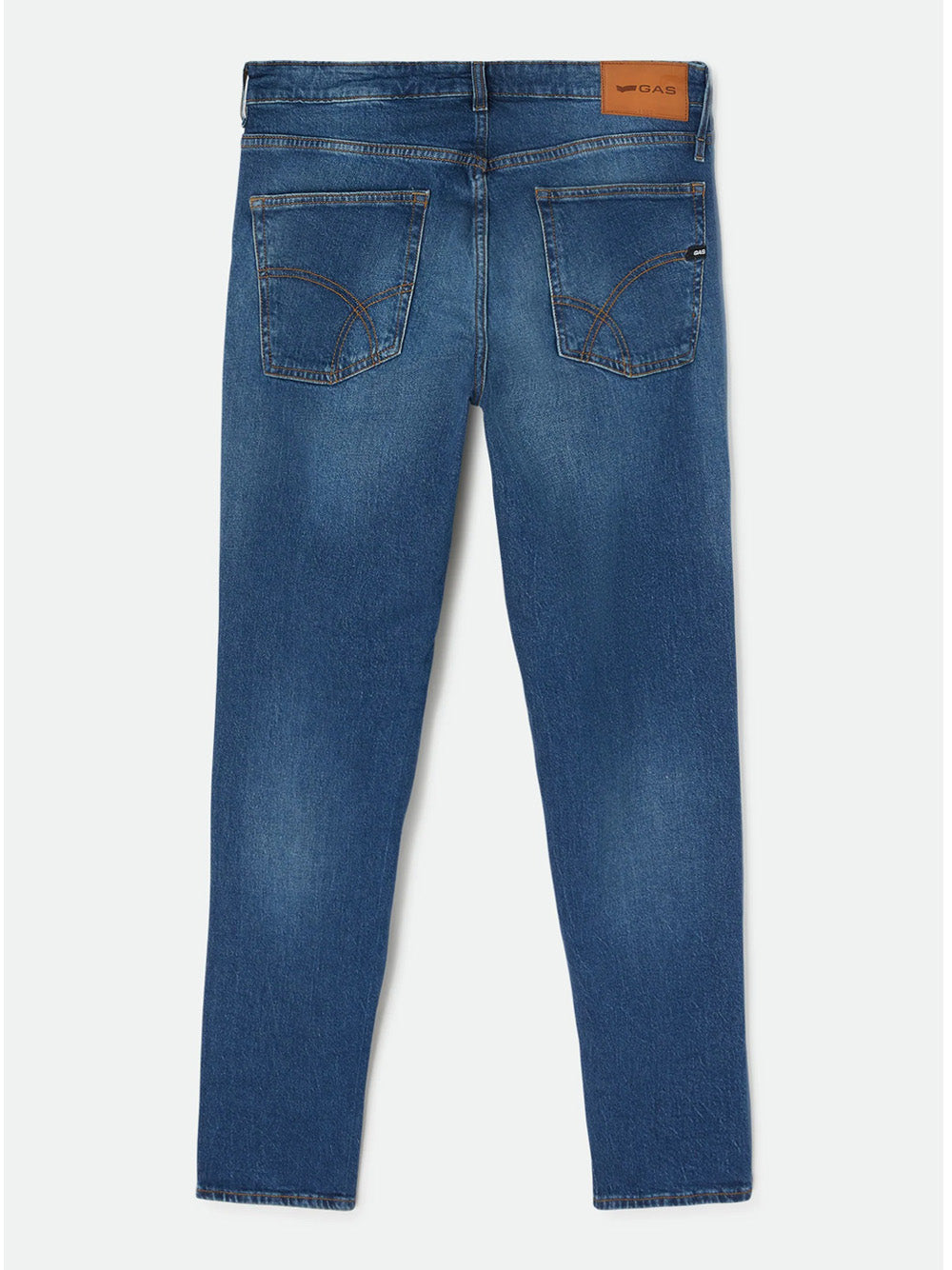 Jeans Slim Gas Albert Simple da Uomo - Denim