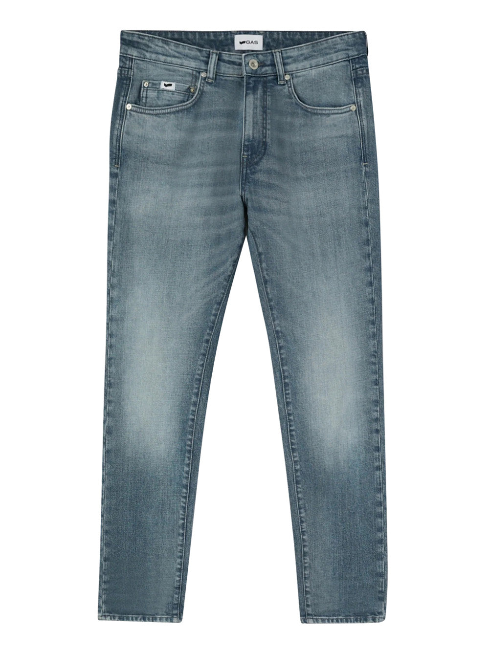 Jeans Slim Gas Albert Plus da Uomo - Denim